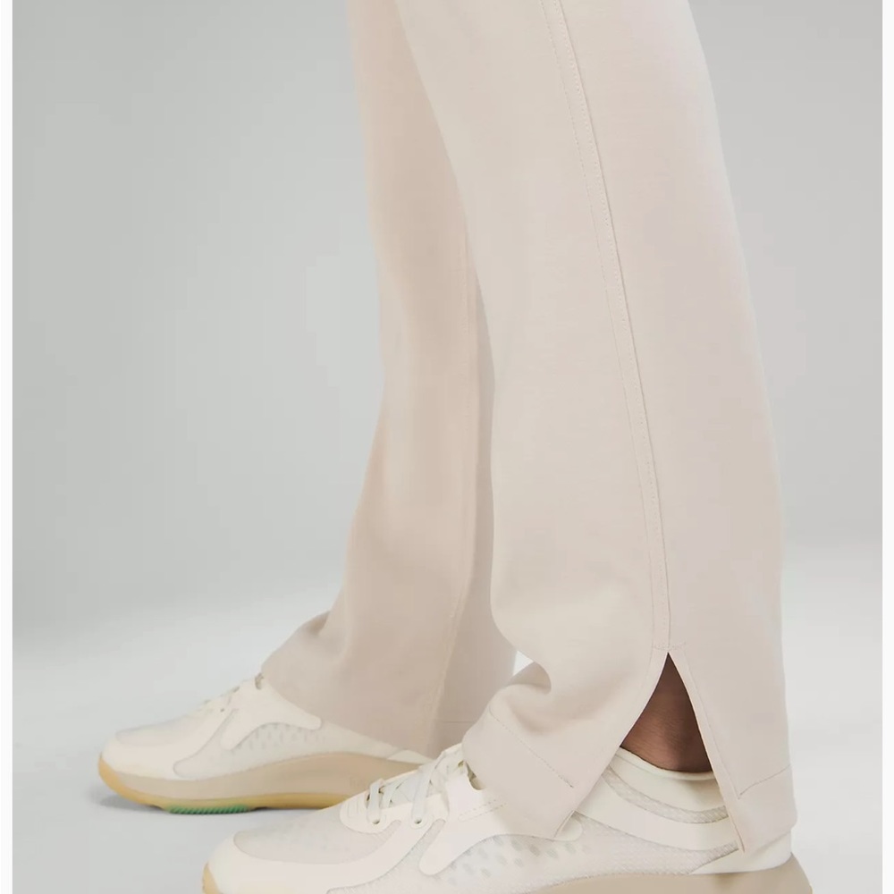 Brushed Softstreme Split-Hem High-Rise Pant